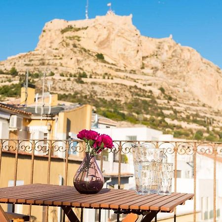 Alc - Stylish Studio With Fantastic Terrace, Old Town Alicante Buitenkant foto