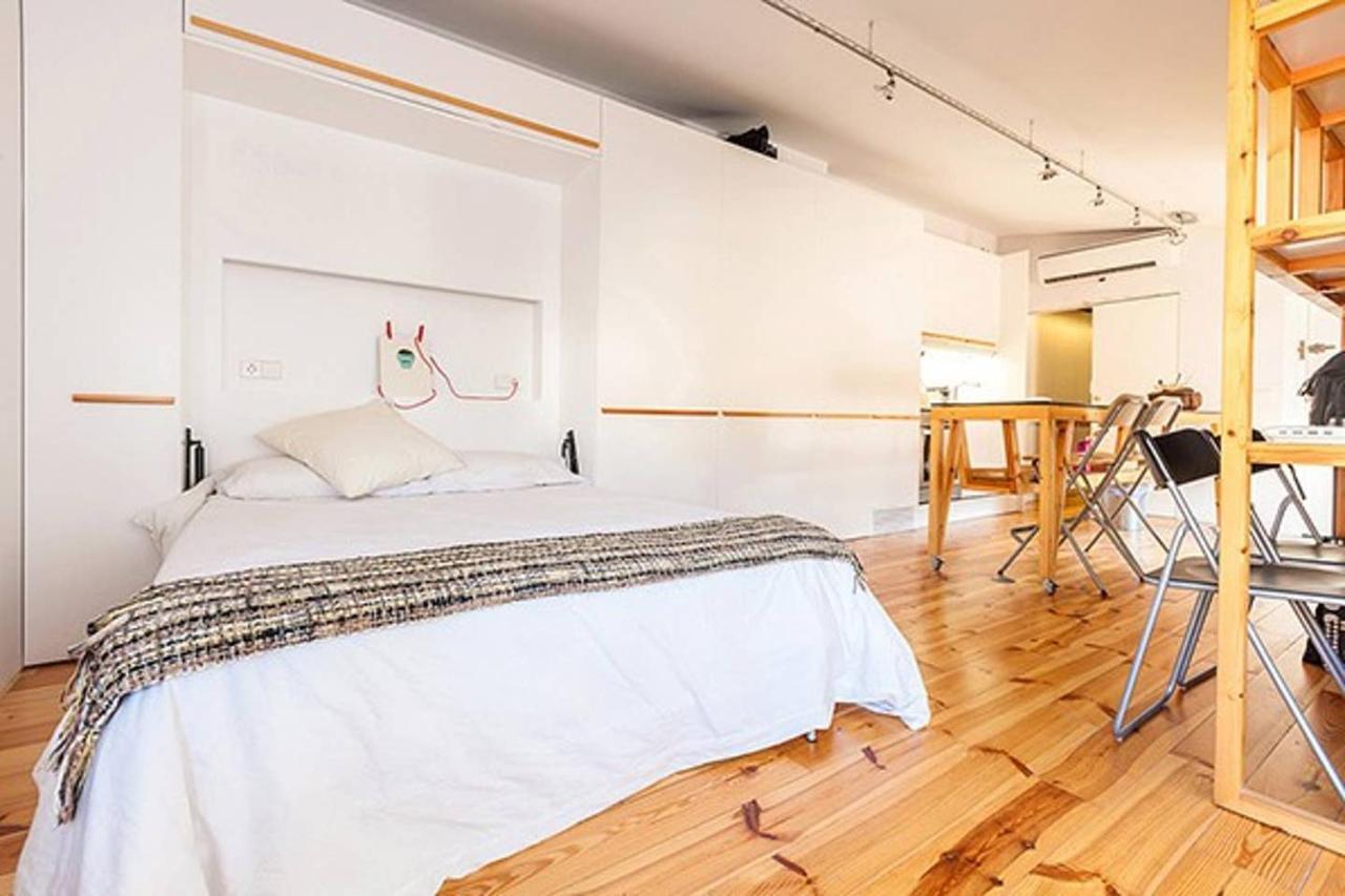 Alc - Stylish Studio With Fantastic Terrace, Old Town Alicante Buitenkant foto